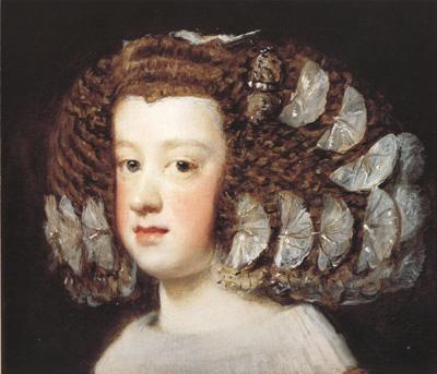 Diego Velazquez Portrait de I'infante Marie-Therese (df02) France oil painting art